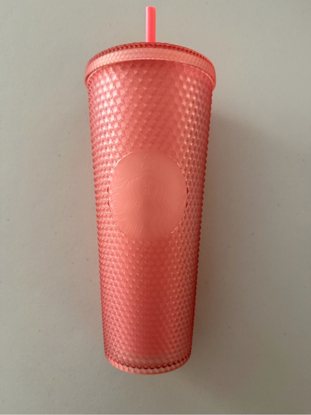 RETIRED: Starbucks | 2022 Valentine's Soft Touch Pink Studded Venti Tumbler - Picture 6 of 14